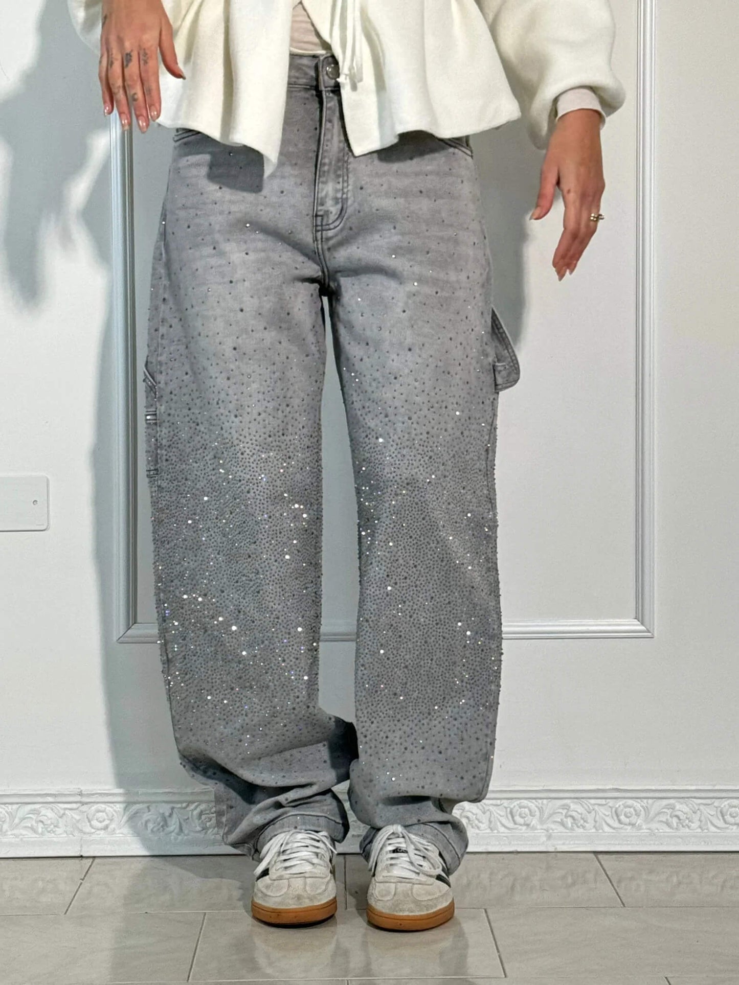 Jeans eleganti e glamour