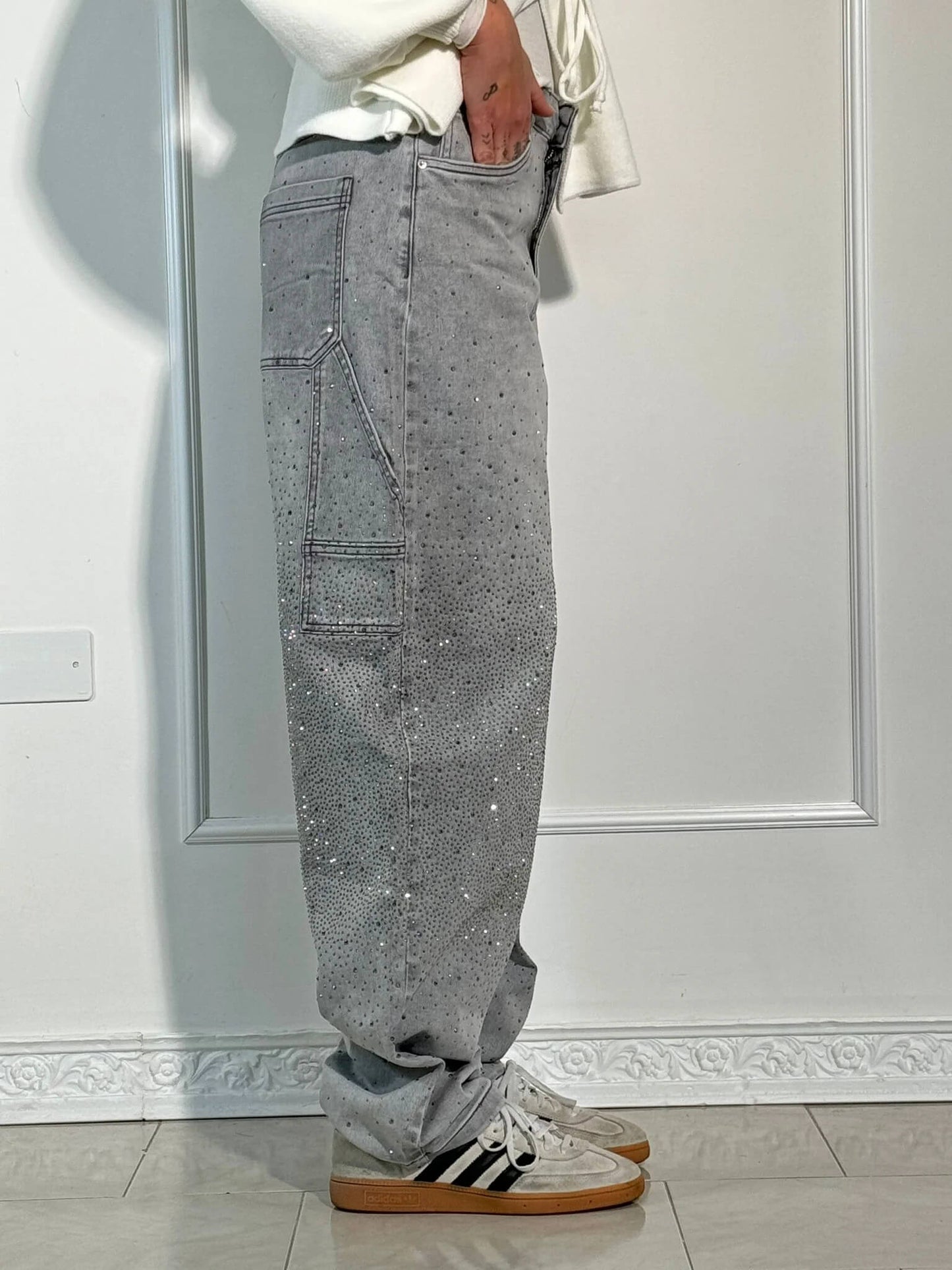 Jeans eleganti e glamour