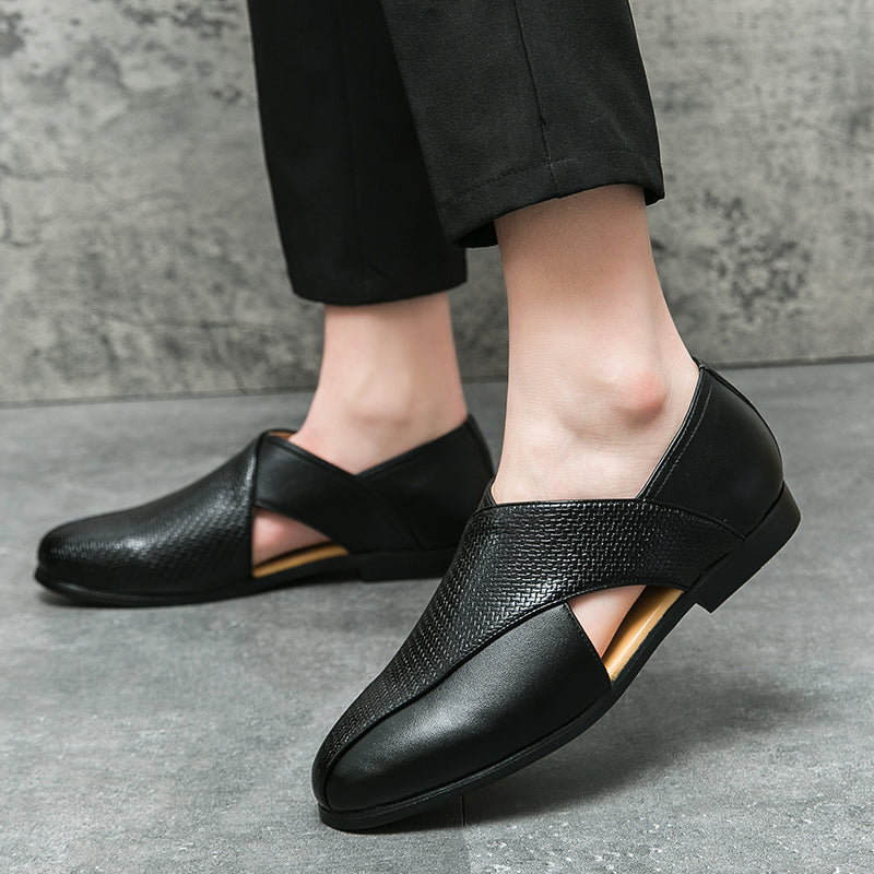Mocassini in pelle vintage