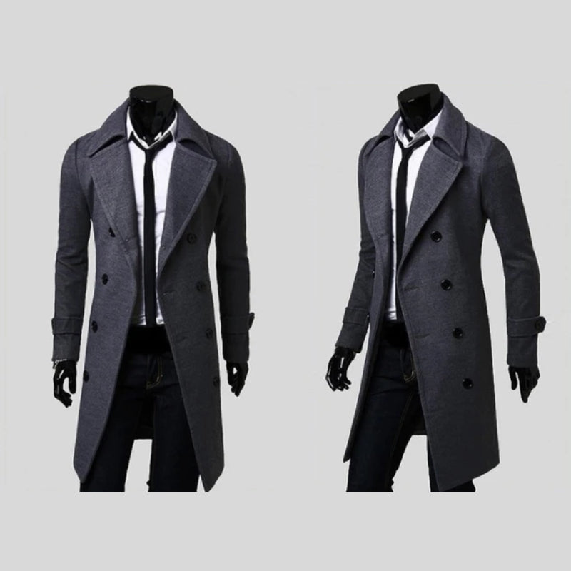Elegante trench lungo