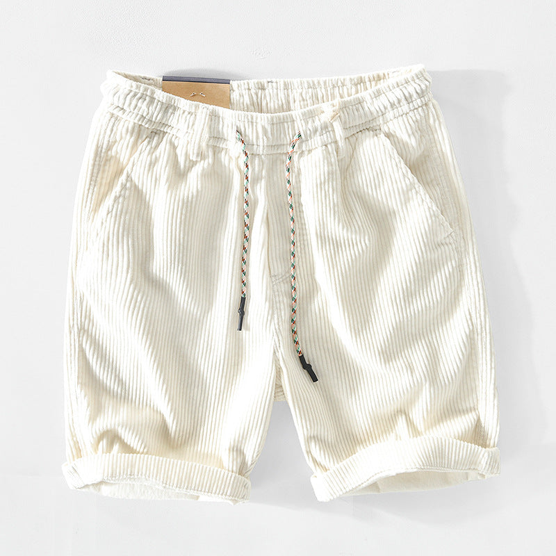 Pantaloncini di velluto a coste