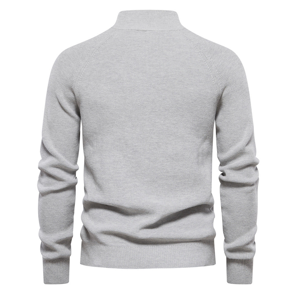 Maglione con zip di lusso