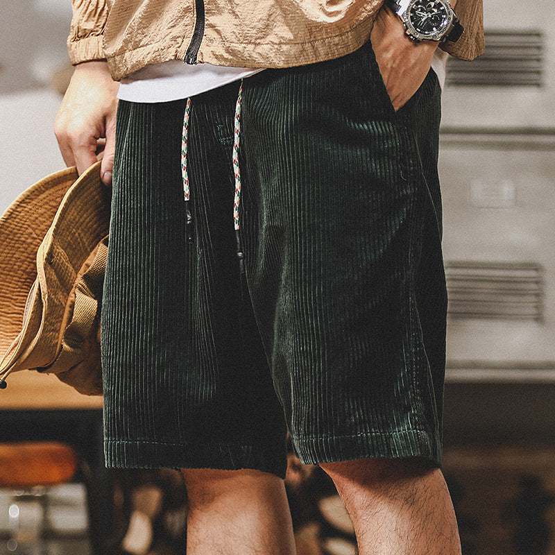 Pantaloncini di velluto a coste