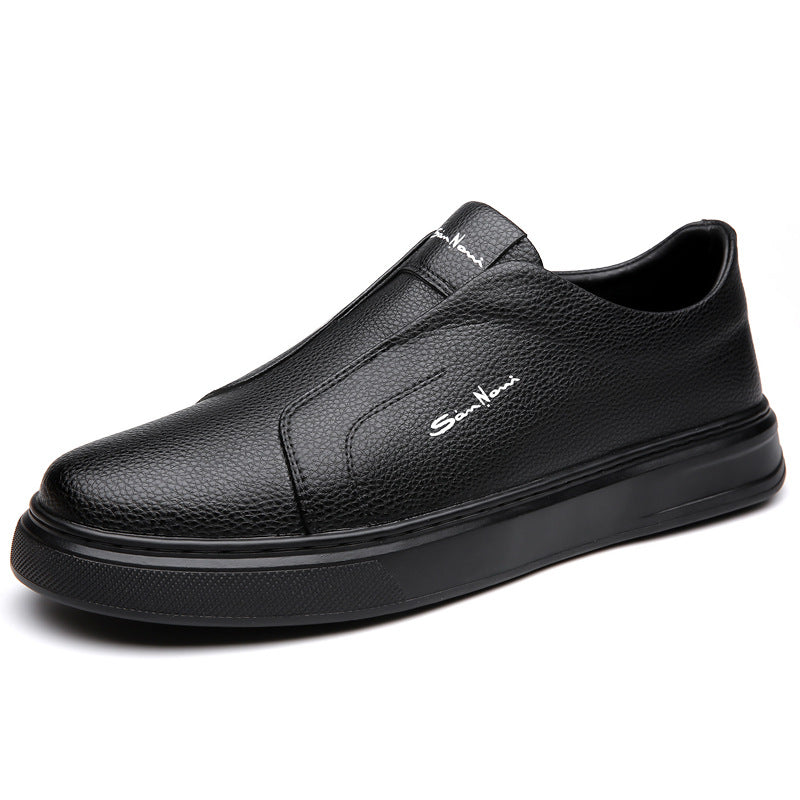 Scarpe slip-on in pelle