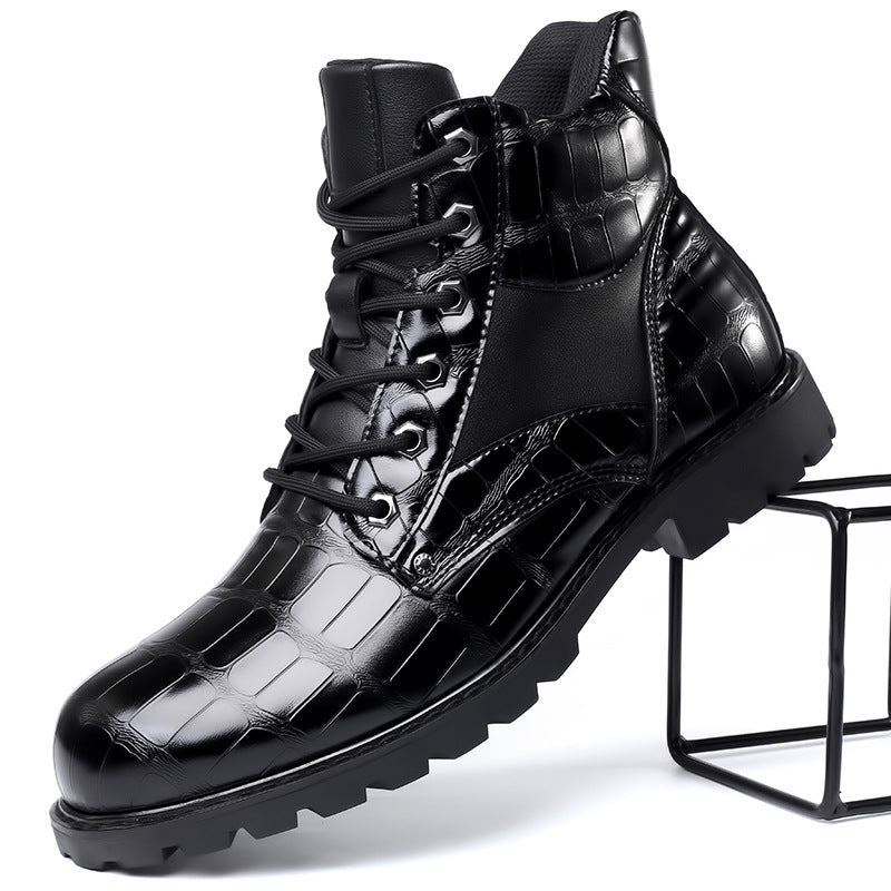 Stivali in pelle Grayson