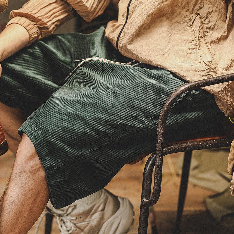 Pantaloncini di velluto a coste