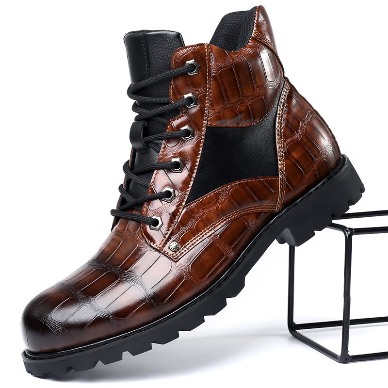 Stivali in pelle Grayson
