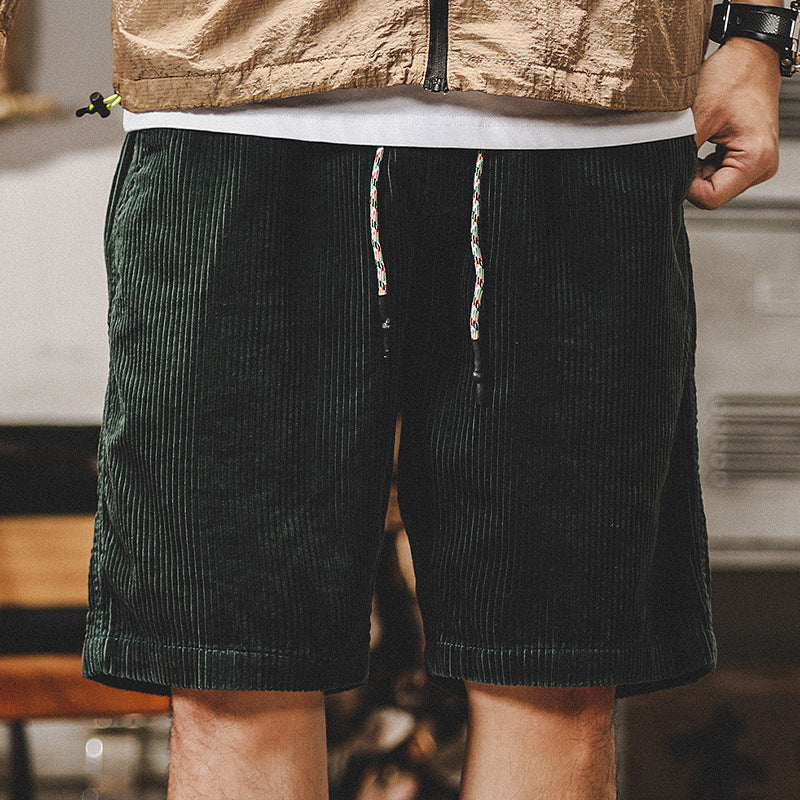 Pantaloncini di velluto a coste