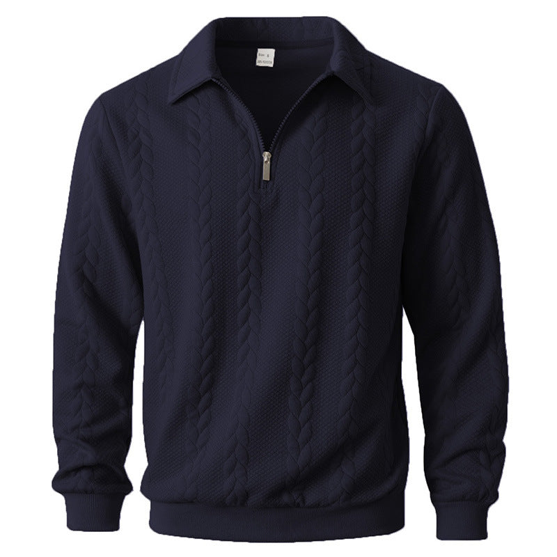Maglione italiano con zip