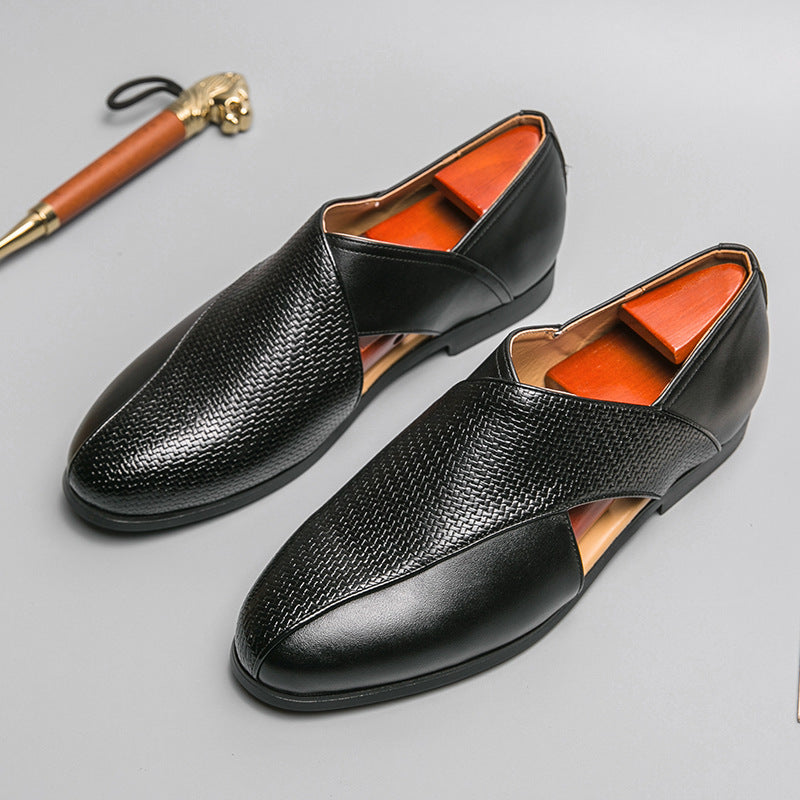 Mocassini in pelle vintage