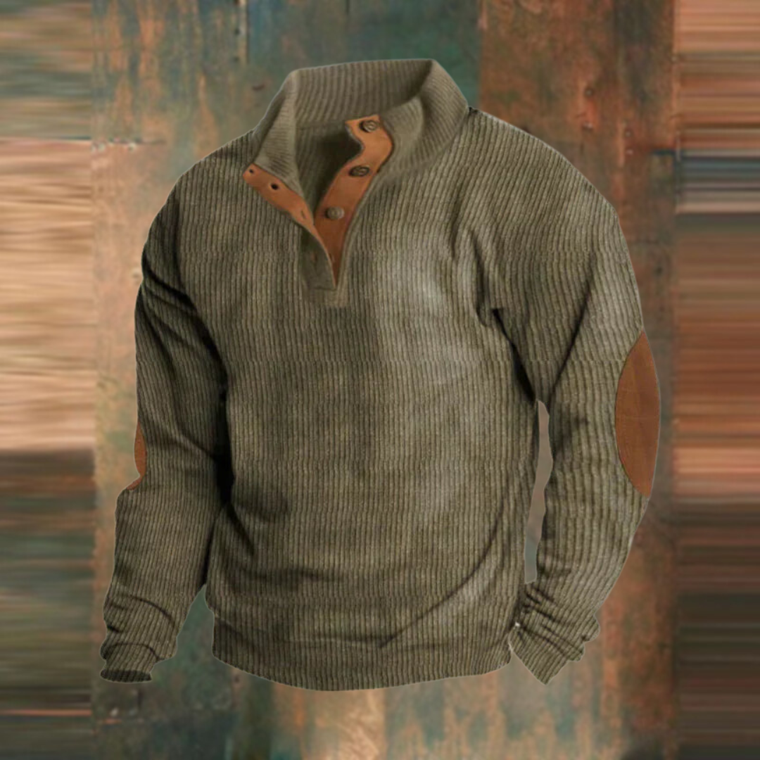 Maglione con zip vintage