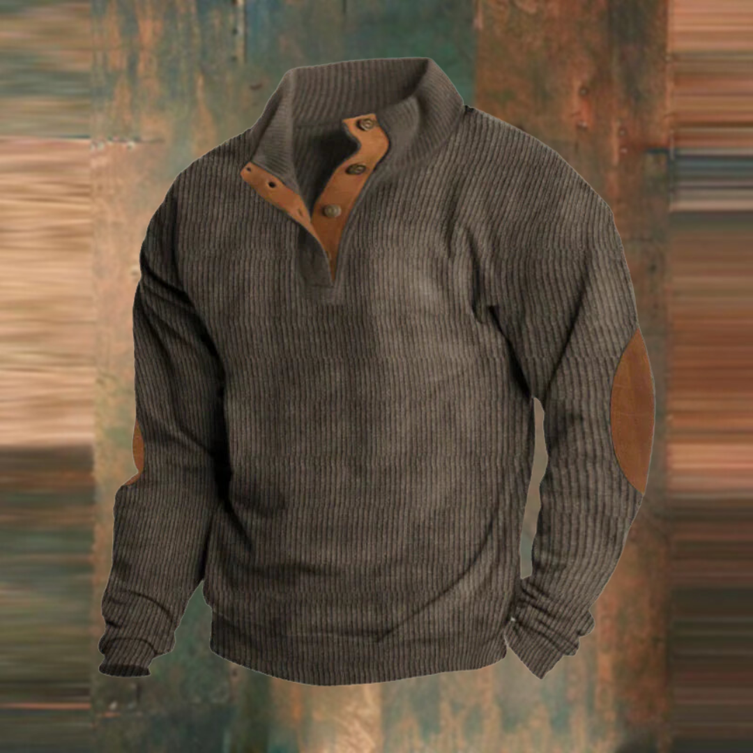 Maglione con zip vintage