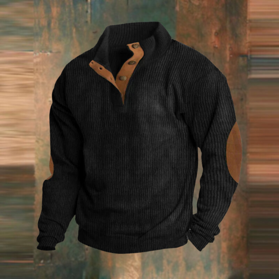 Maglione con zip vintage