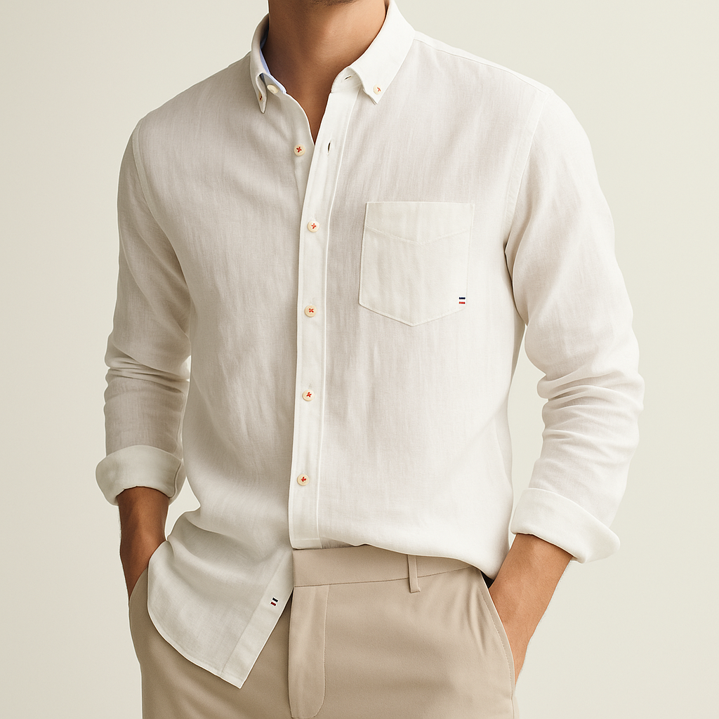 Camicia in lino Saint-Tropez