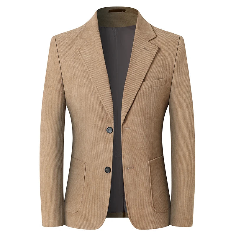 Blazer elegante in velluto a coste