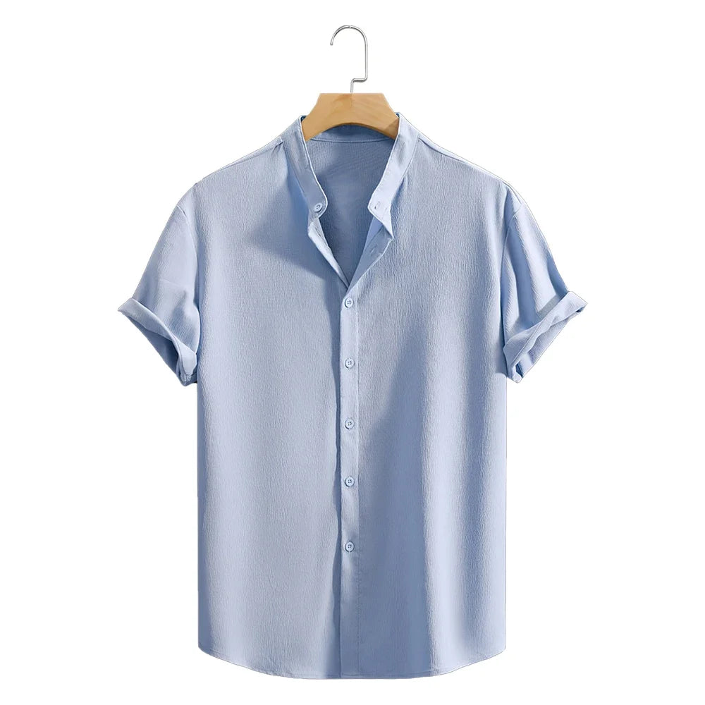 Camicia estiva a maniche corte