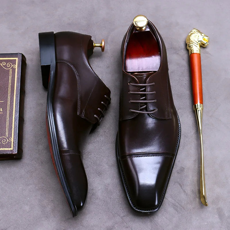 Scarpe da lavoro in pelle chic