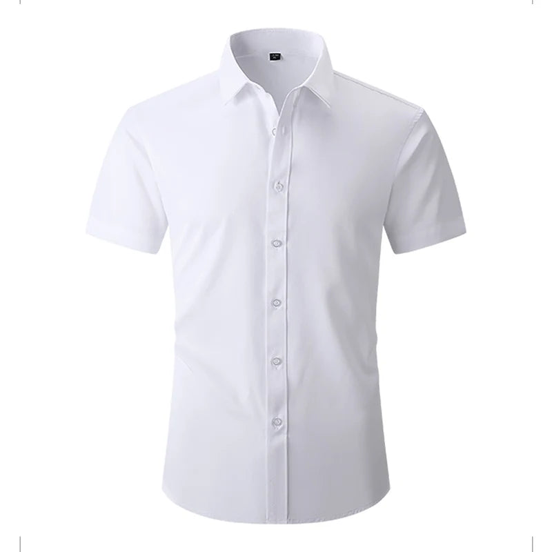 Camicia casual a maniche corte