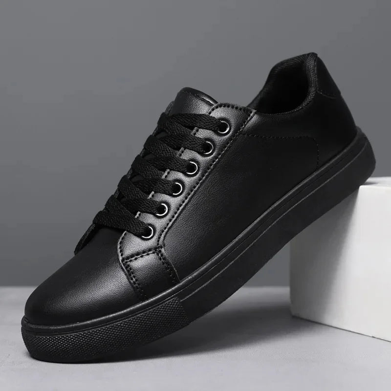 Sneakers eleganti in pelle