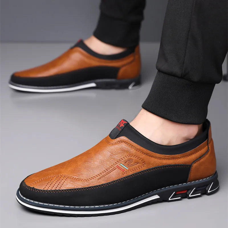 Scarpe da lavoro Slip-On in pelle