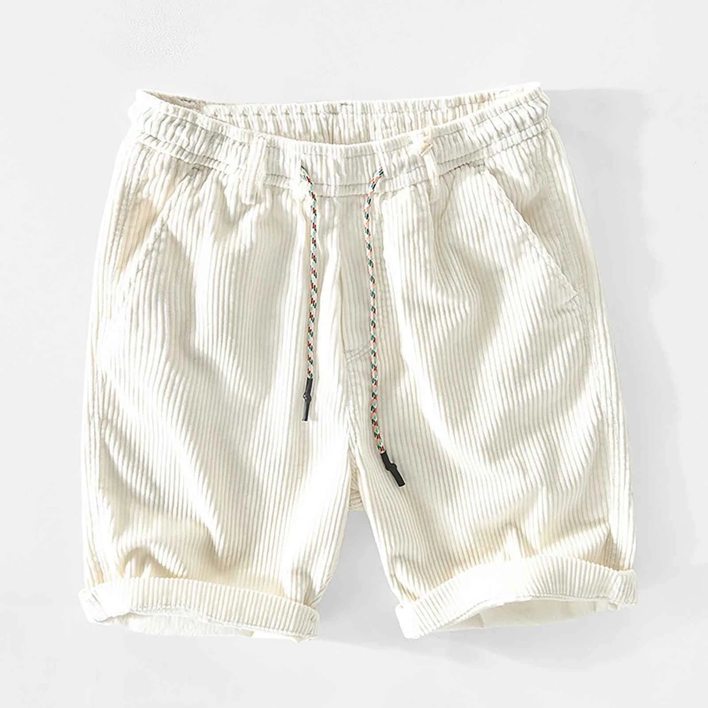 Pantaloncini eleganti in velluto a coste