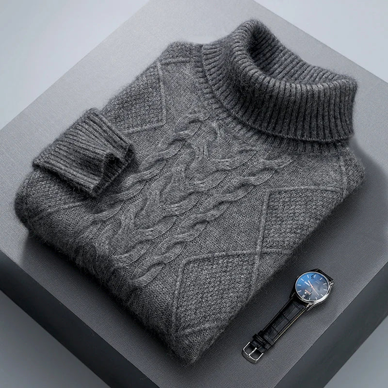 Maglione in cashmere dal motivo elegante