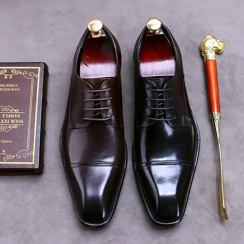 Scarpe da lavoro in pelle chic