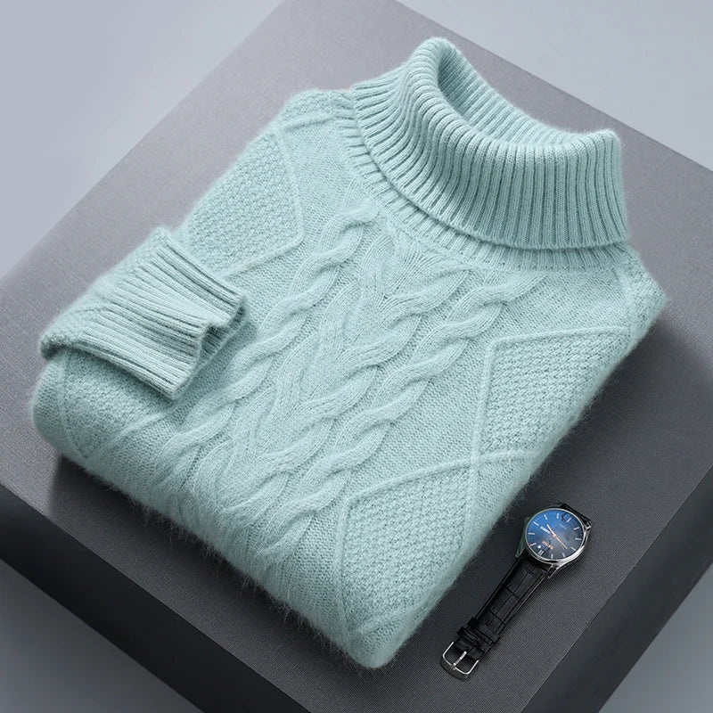 Maglione in cashmere dal motivo elegante