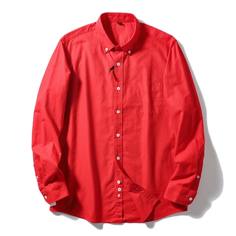Camicia da uomo in cotone