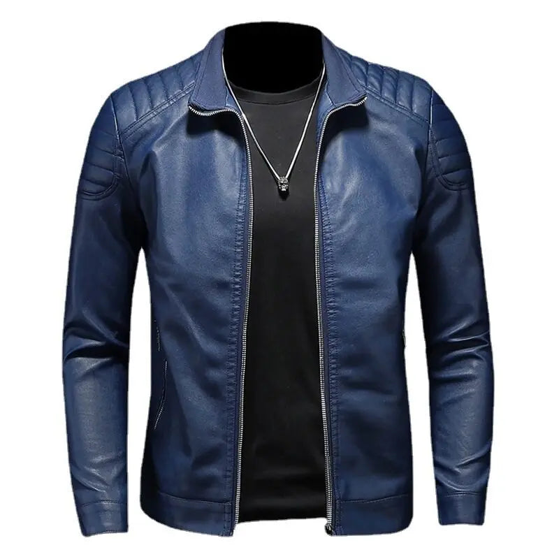 Giacca in pelle premium