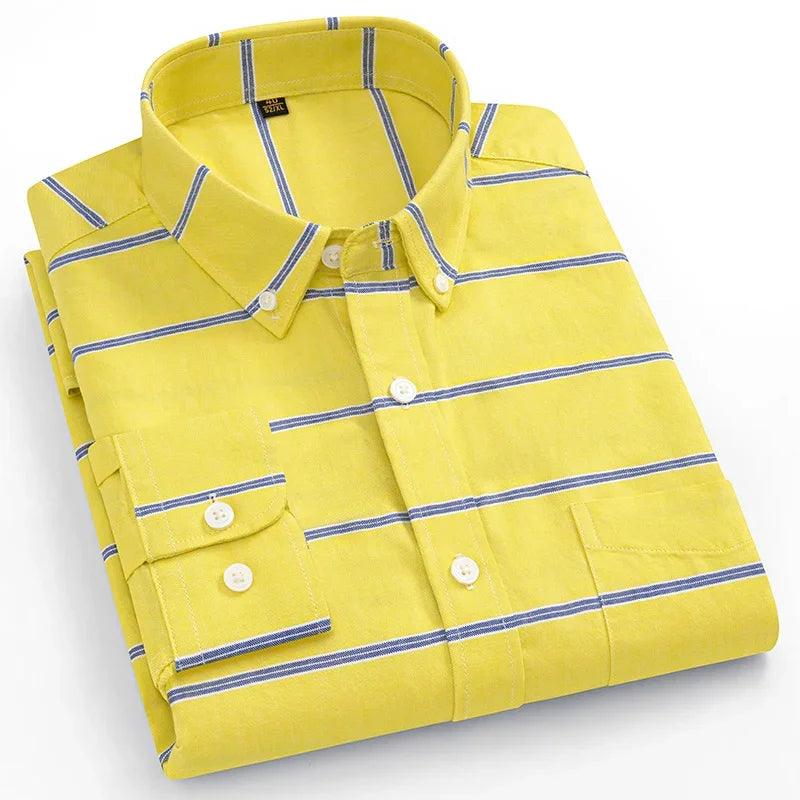 Camicia Oxford in cotone