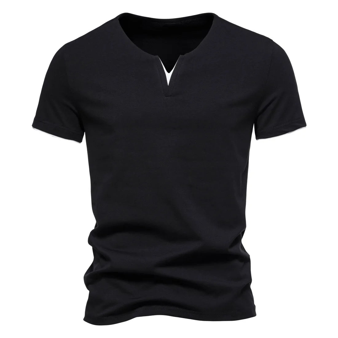 Camicia elegante con scollo a V