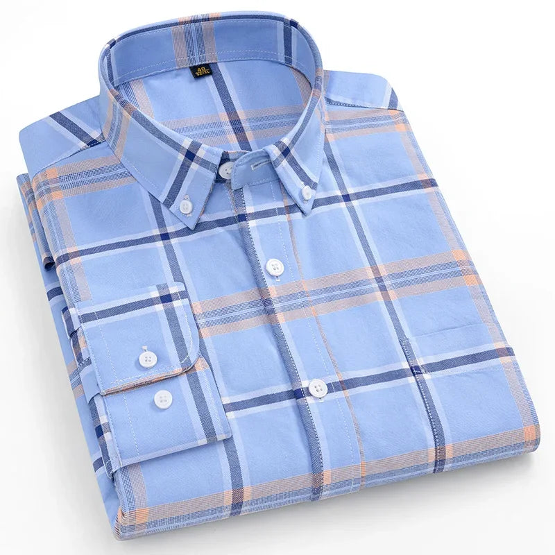 Camicia Oxford in cotone