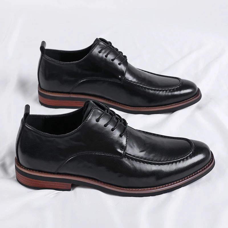 Scarpe business Oxford in pelle italiana