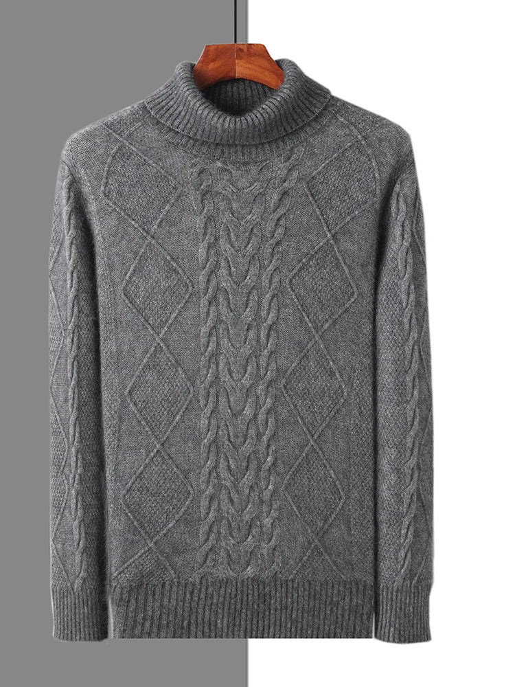 Maglione in cashmere dal motivo elegante
