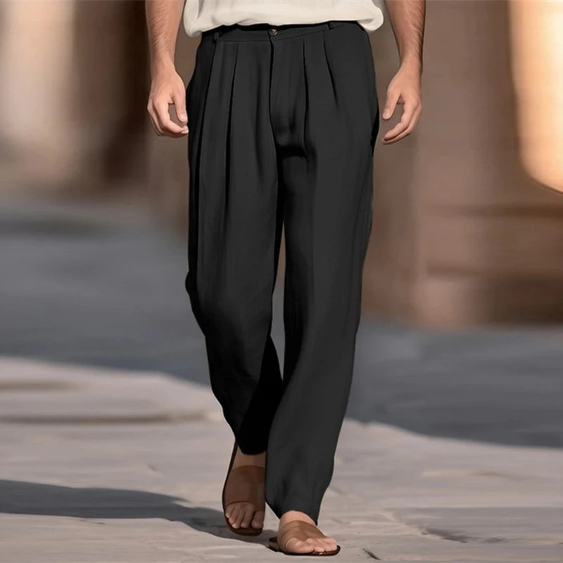 Pantaloni di lino casual
