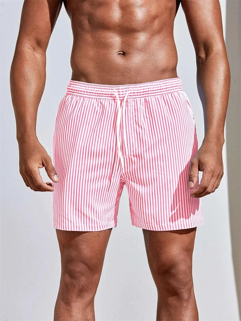 Pantaloncini da bagno a righe