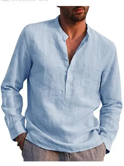 Camicia in cotone traspirante