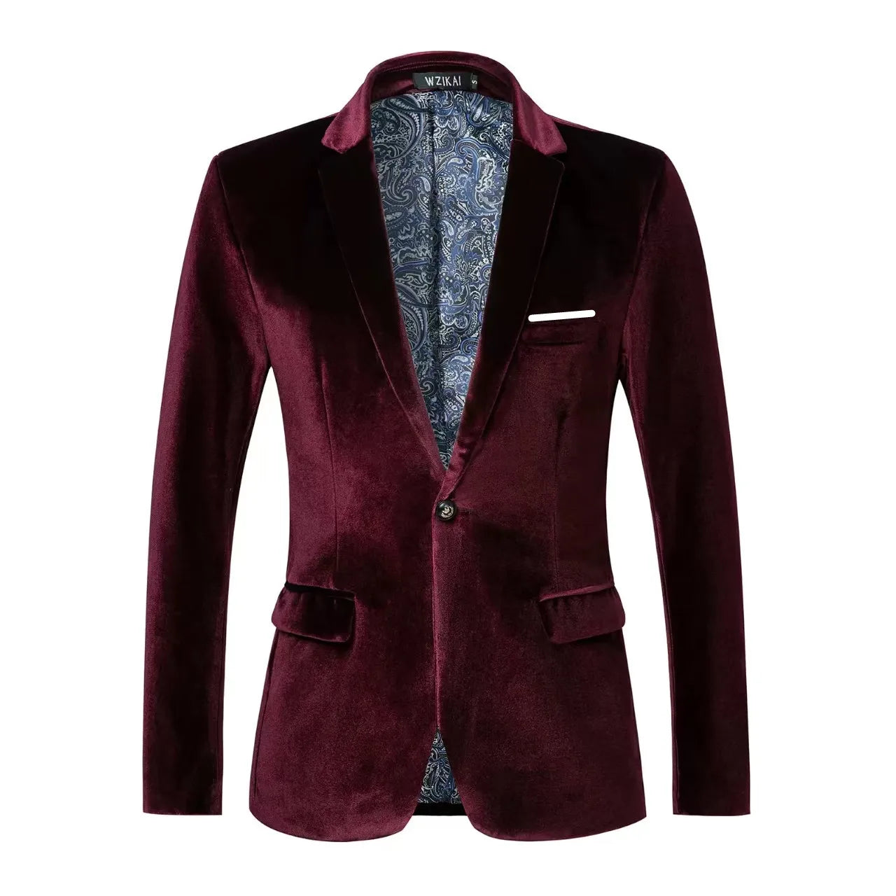 Blazer elegante in velluto