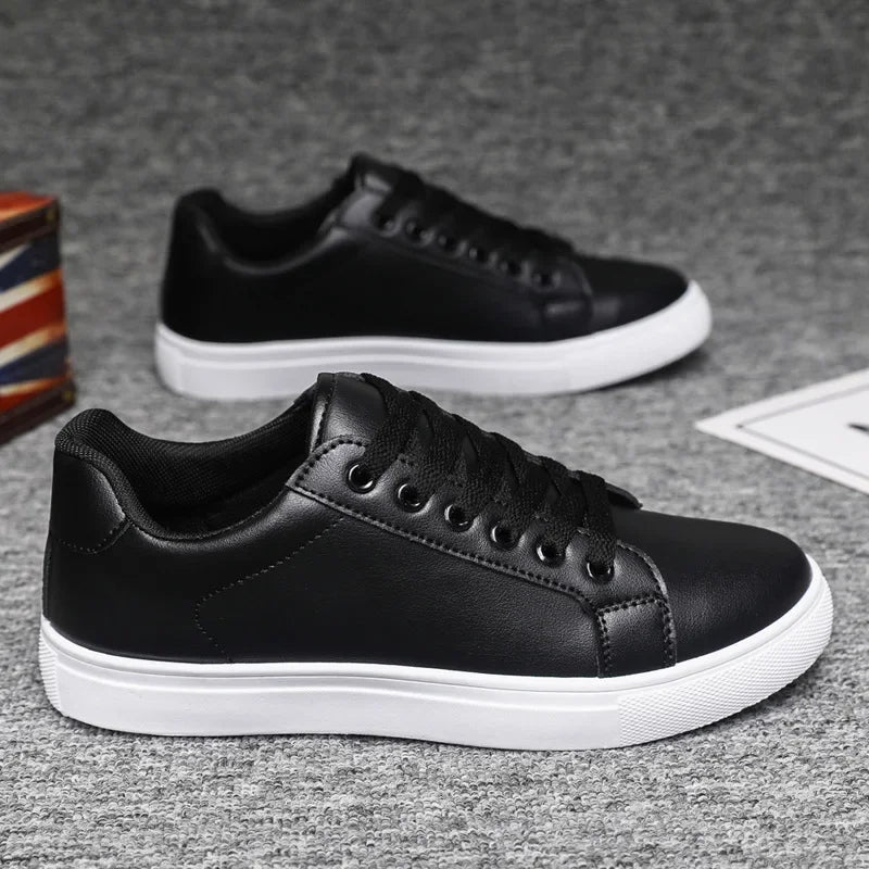 Sneakers eleganti in pelle