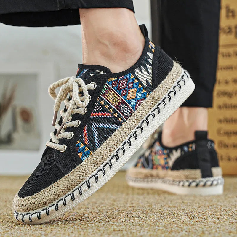Scarpe di tela eleganti
