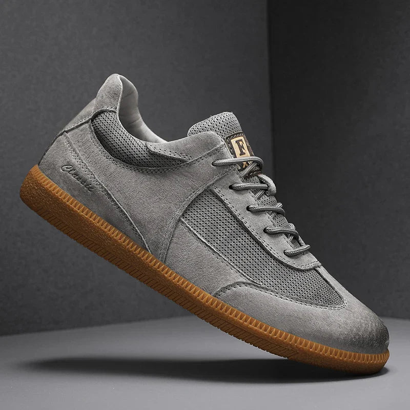 Sneakers casual in pelle