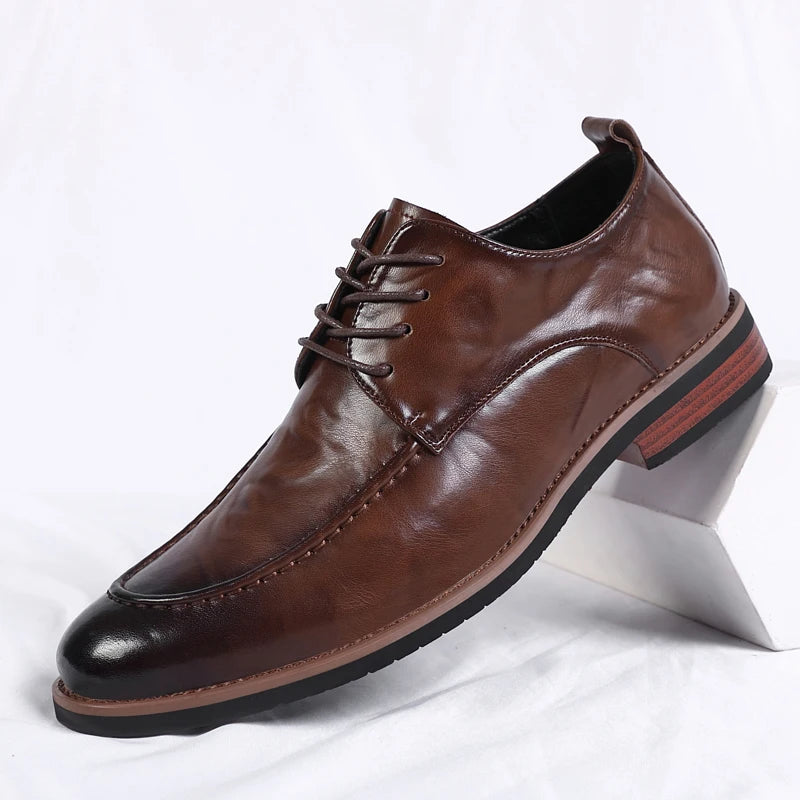 Scarpe business Oxford in pelle italiana