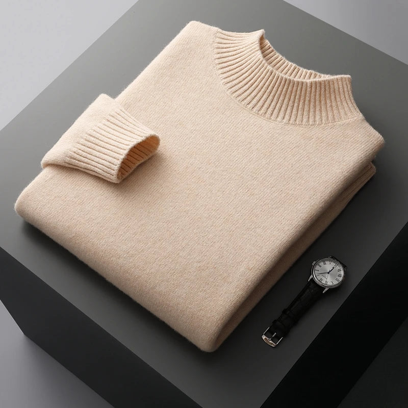 Maglione in cashmere doppio spessore