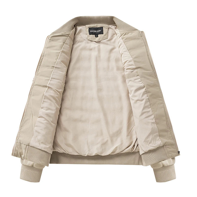 Elegante giacca bomber calda