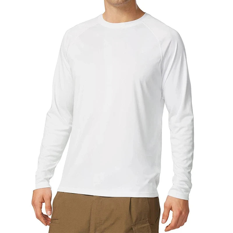 Camicia a maniche lunghe con protezione solare UV