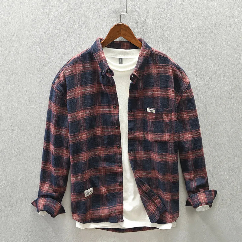 Camicia a quadri elegante