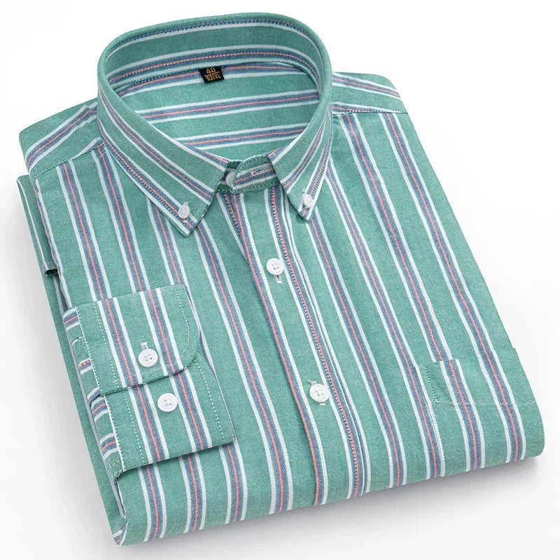 Camicia Oxford in cotone