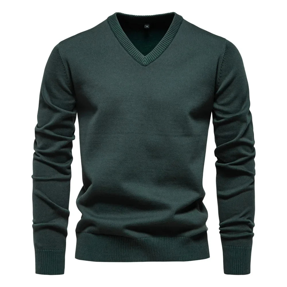 Elegante maglione lavorato a maglia