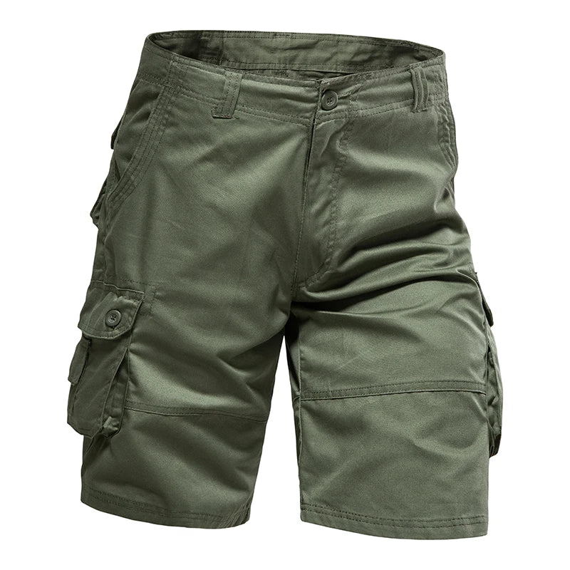 Pantaloncini multitasche da uomo